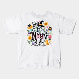 Best Golden Retriever Mom Ever Funny Dog Lover Gifts Women Kids T-Shirt